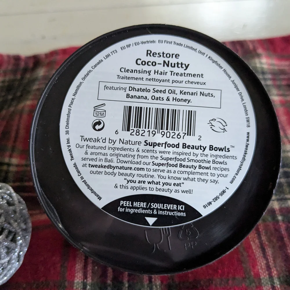 BRAND NEW: Tweak'd By Nature Coco-Nutty Cleansing Restore Hair Treatment
